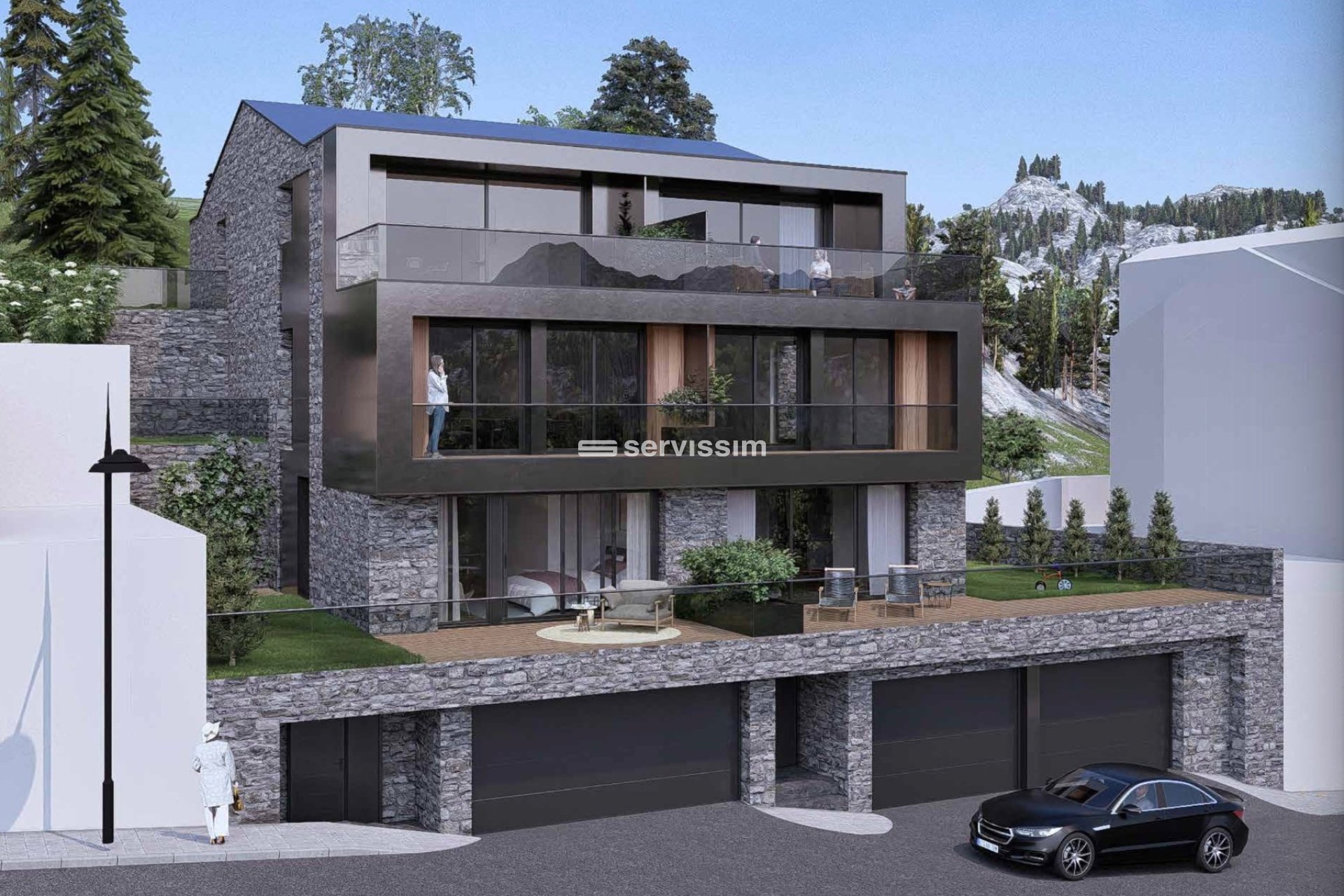 New-Build - Semi-detached house - La Massana - Center