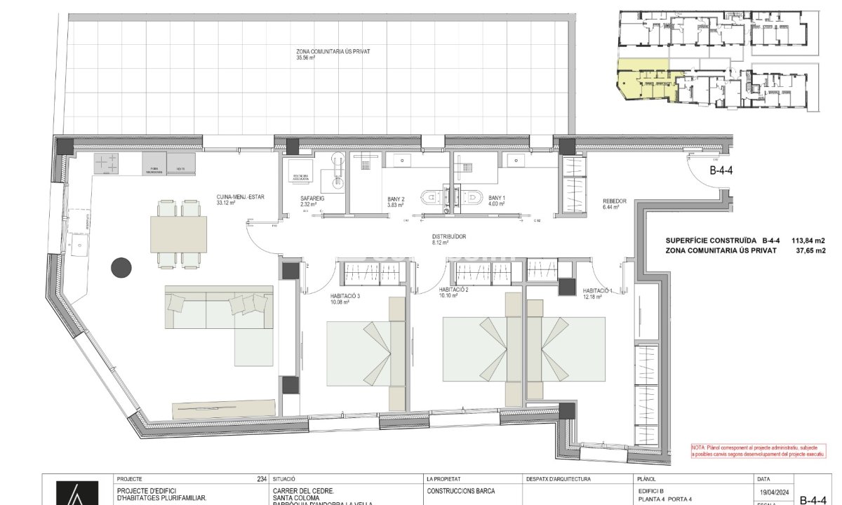 Obra nueva - Apartamento / piso - Santa Coloma