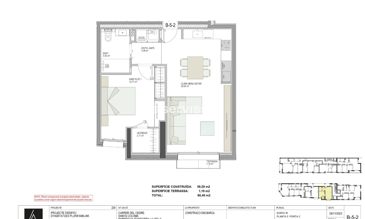 Obra nova - Apartament / pis - Santa Coloma