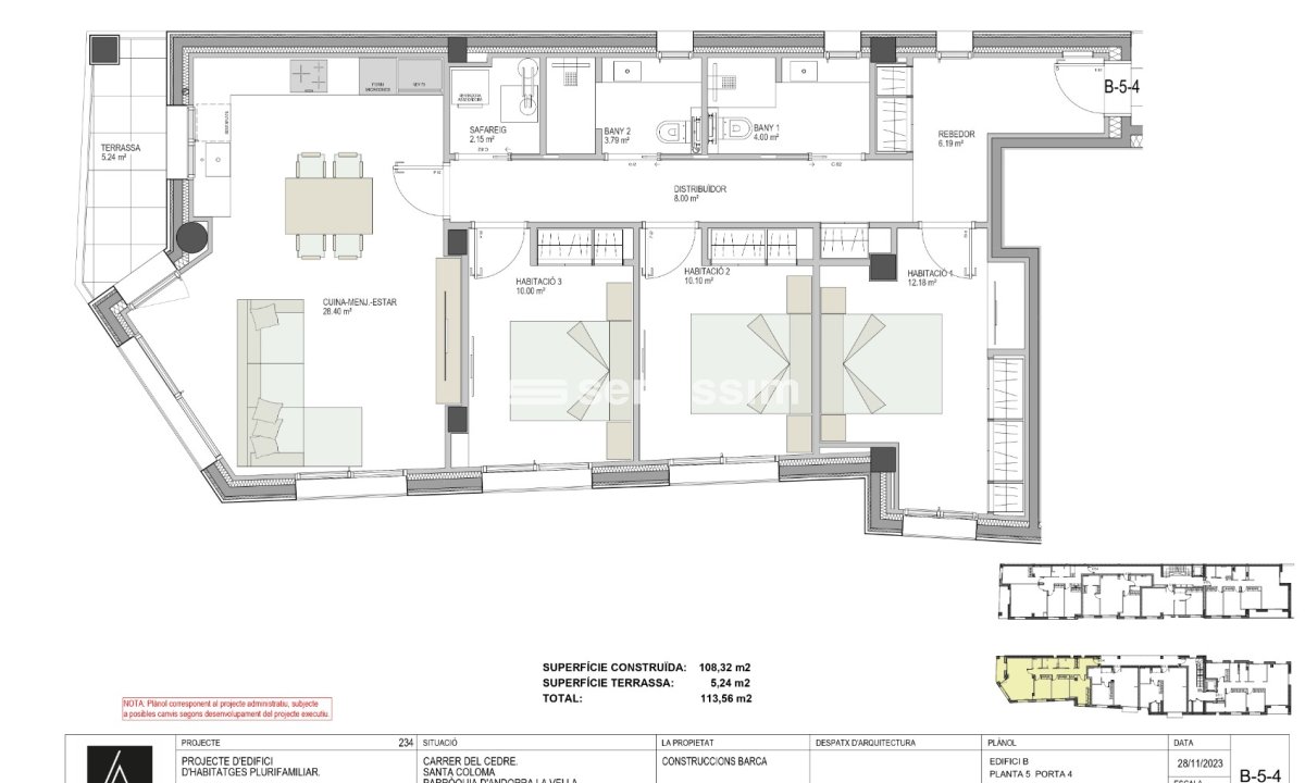 Obra nova - Apartament / pis - Santa Coloma