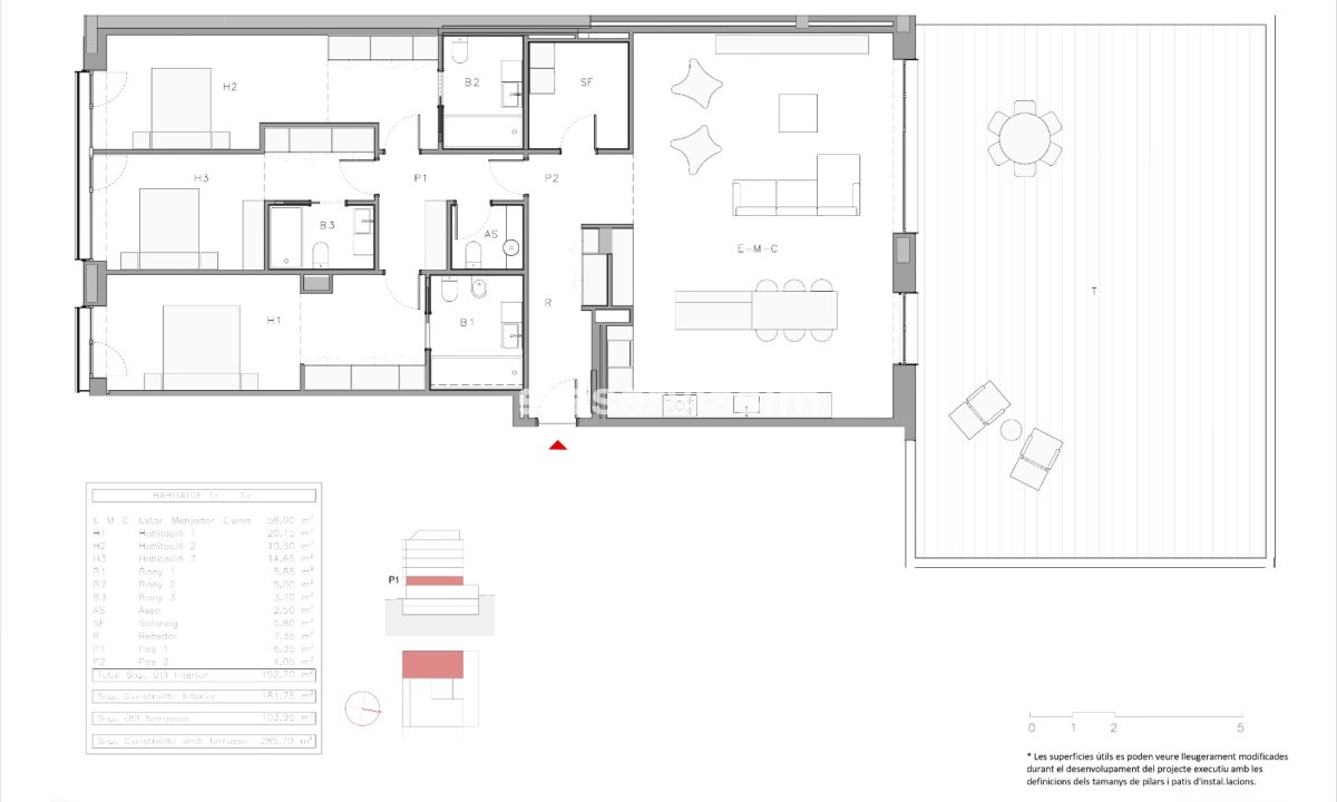 Obra nova - Apartament / pis - Centre vila - Centro vila