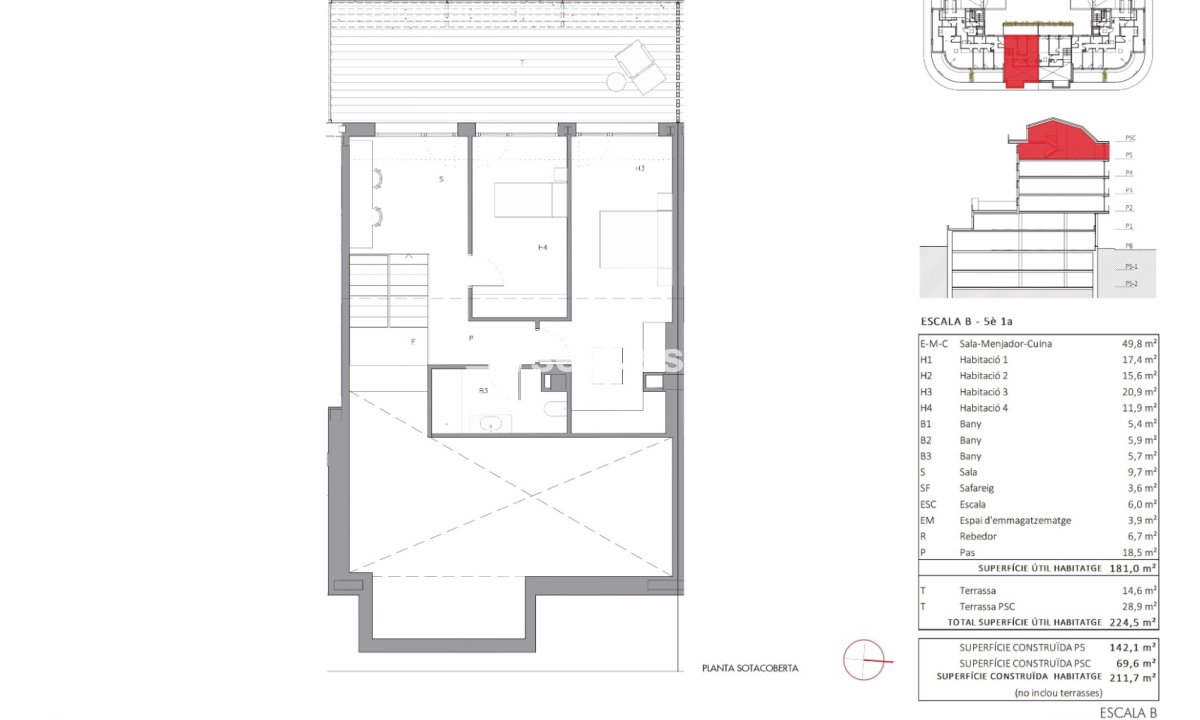 New-Build - Penthouse - Town centre