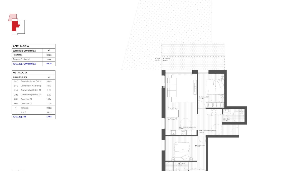 For sale - Apartment / flat - Town centre