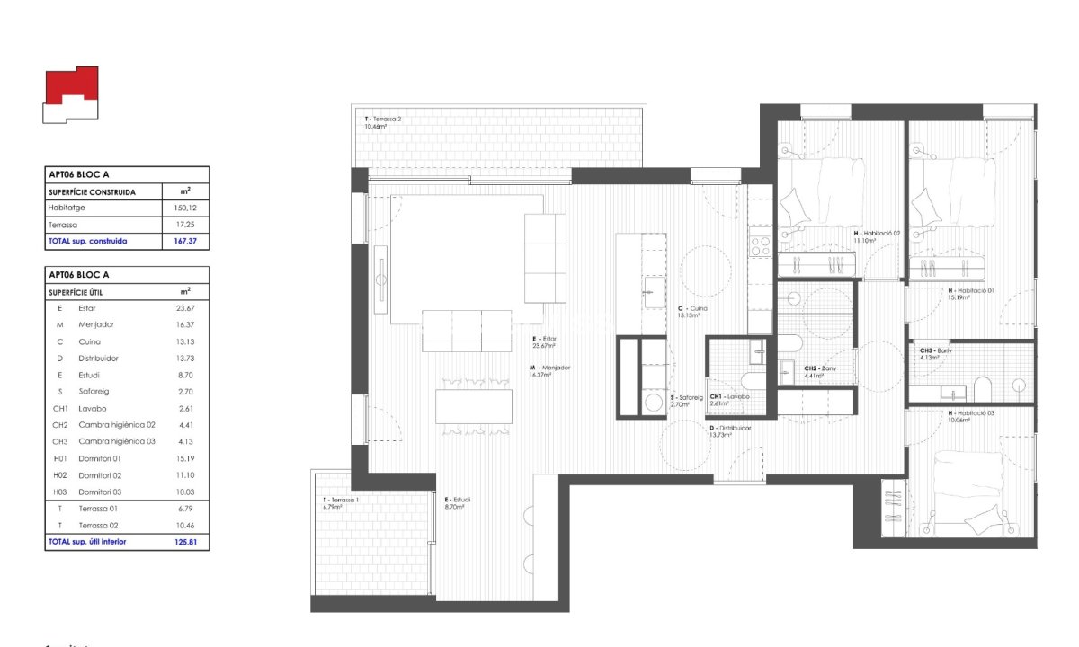 En venta - Apartamento / piso - Centro