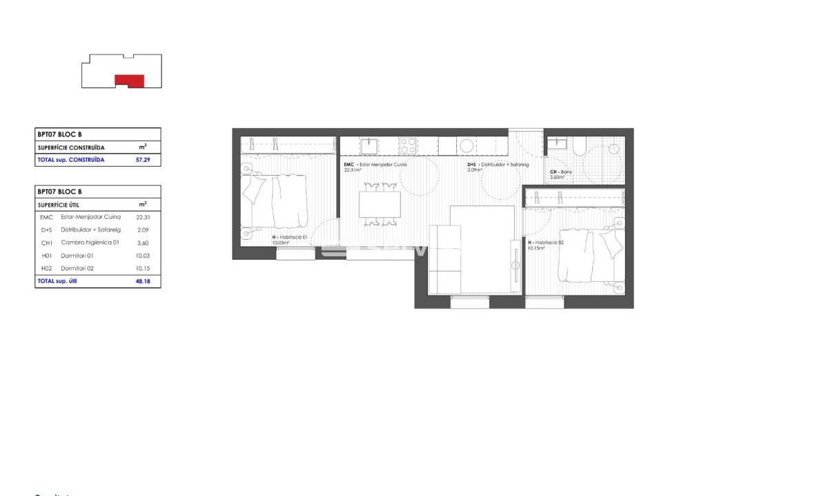 For sale - Apartment / flat - Town centre