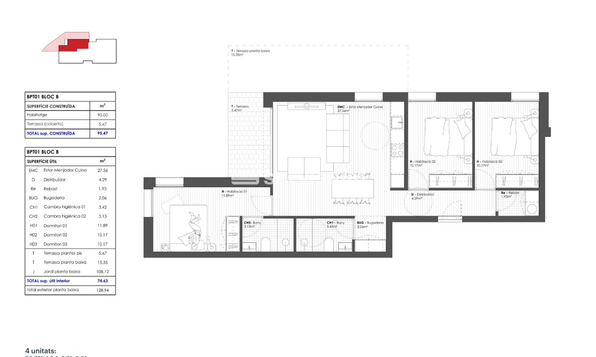 For sale - Apartment / flat - Town centre