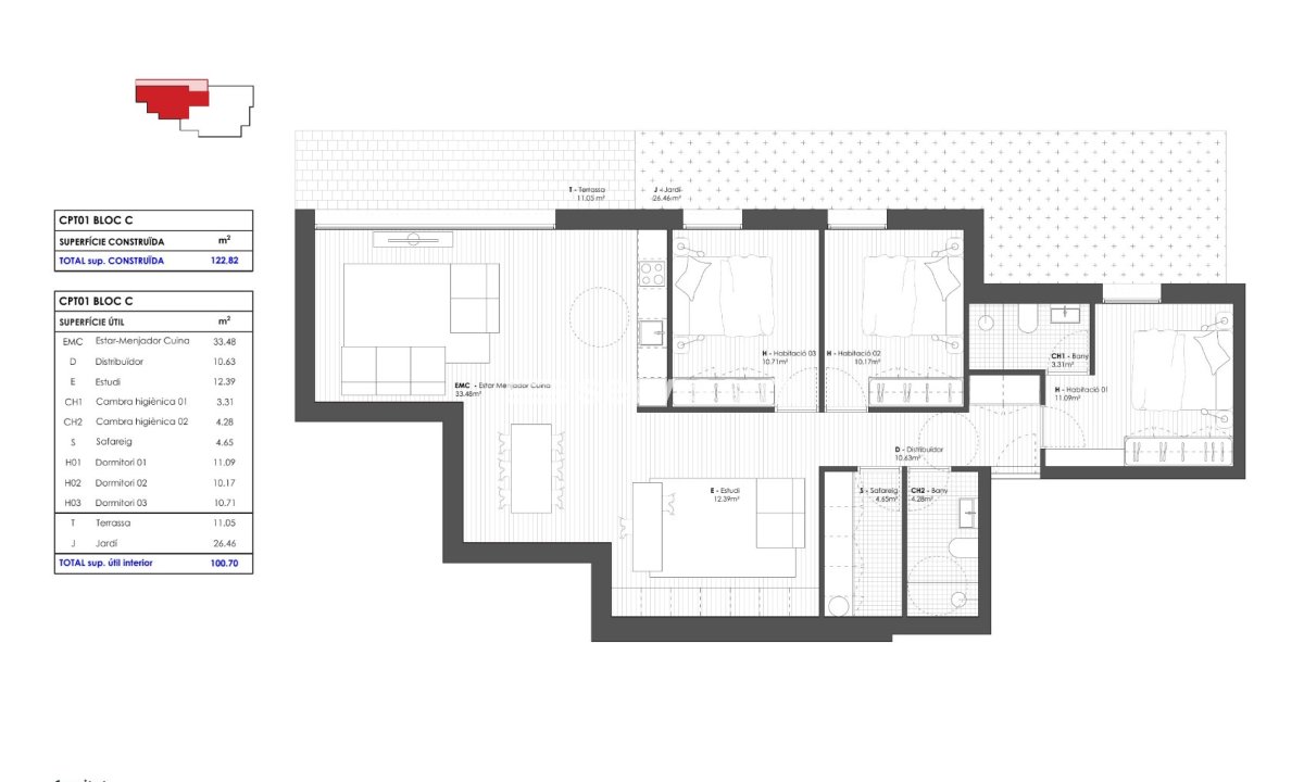 En venta - Apartamento / piso - Centro