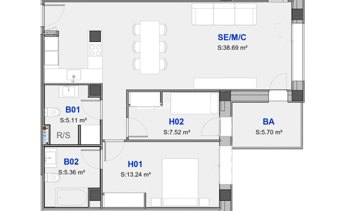 Obra nova - Apartament / pis - Centre vila