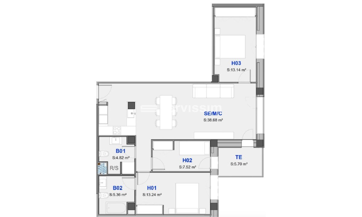 New-Build - Apartment / flat - Town centre