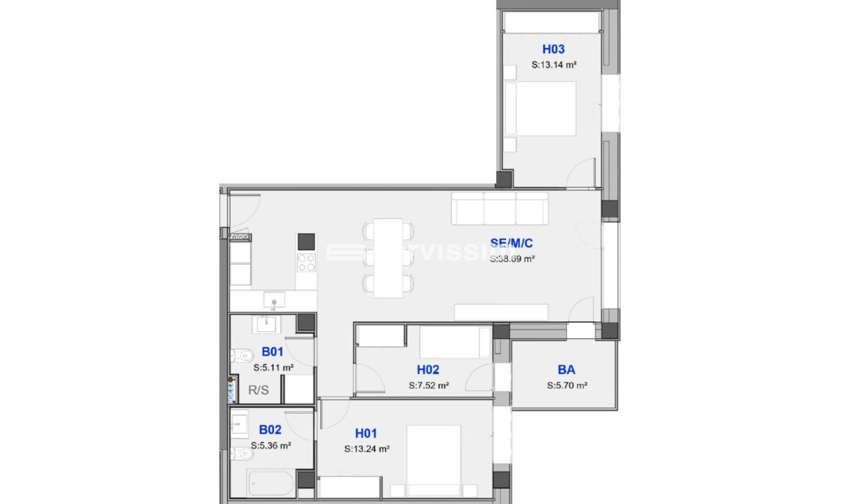 New-Build - Apartment / flat - Town centre