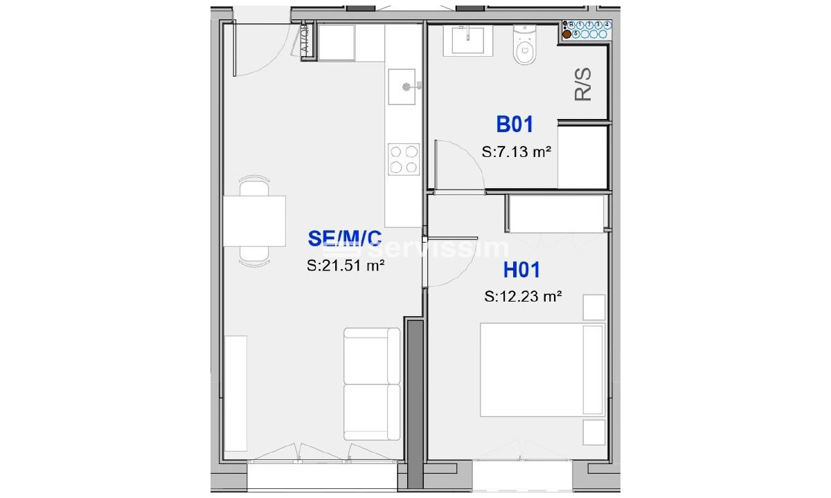 Obra nova - Apartament / pis - Centre vila