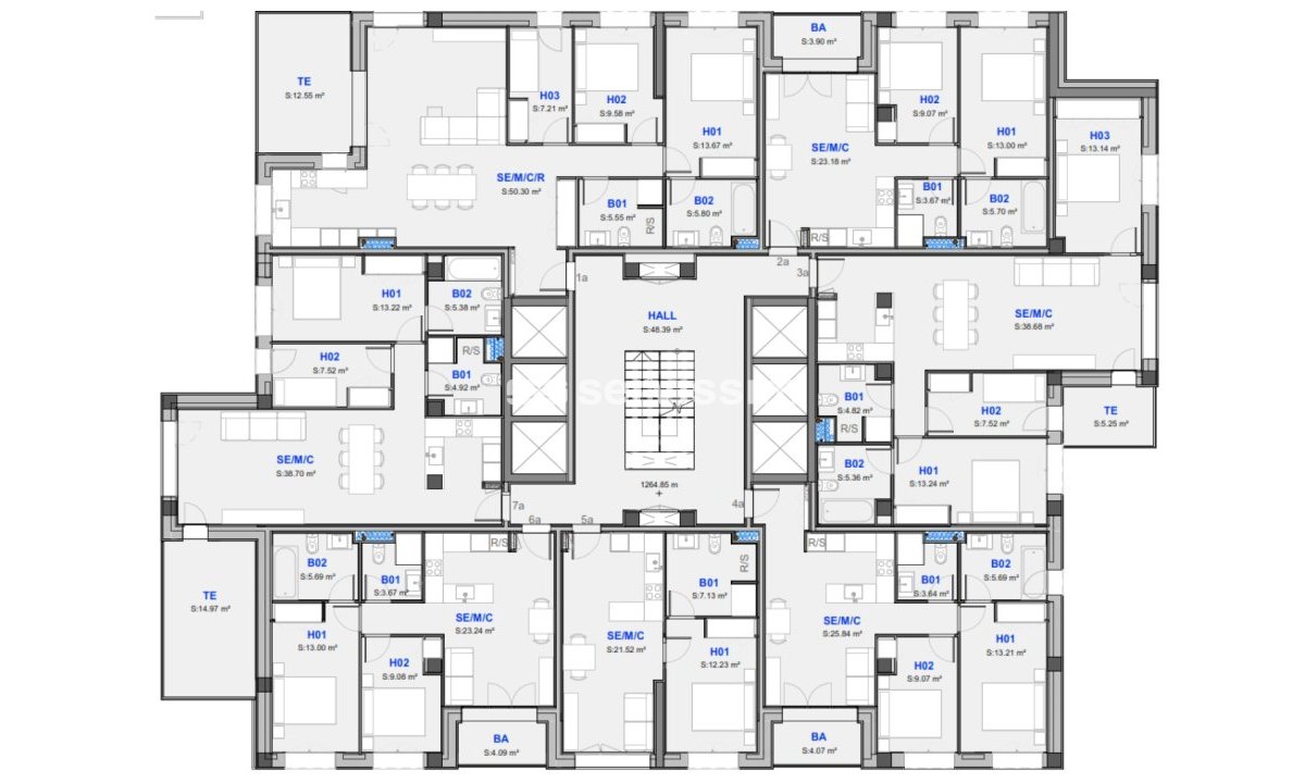 New-Build - Apartment / flat - Town centre