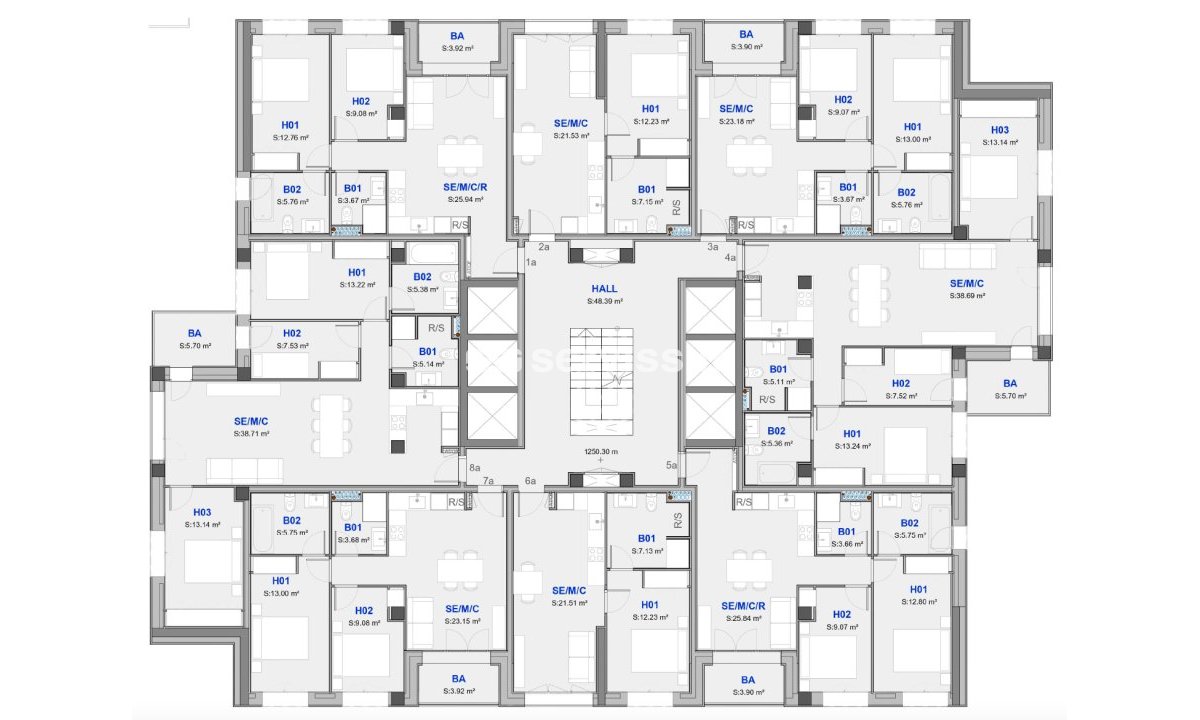 New-Build - Apartment / flat - Town centre